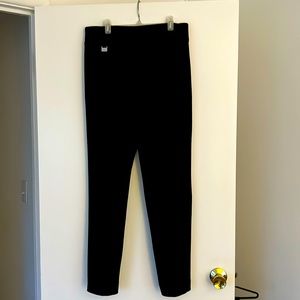 Black stretch pants